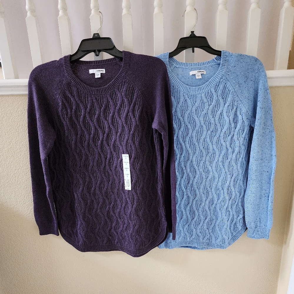Sonoma Good for Life Women's Crewneck Sweater Bundle